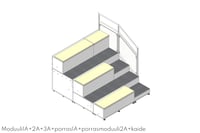 AudiTEAM-katsomo muuttaa tilan yhteisölliseksi ja monikäyttöiseksi. Katsomossa on portaittain rakentuva moduulirakenne.