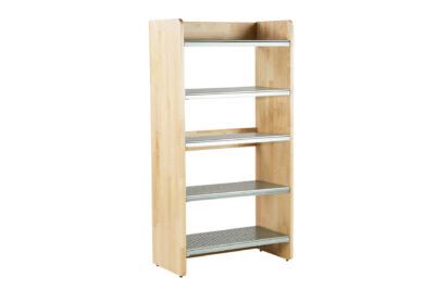 Muksu-kenkähylly 60 cm 5 hyllyä