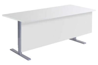OFFICE Työpöytä 180cm Etulevy, valk
